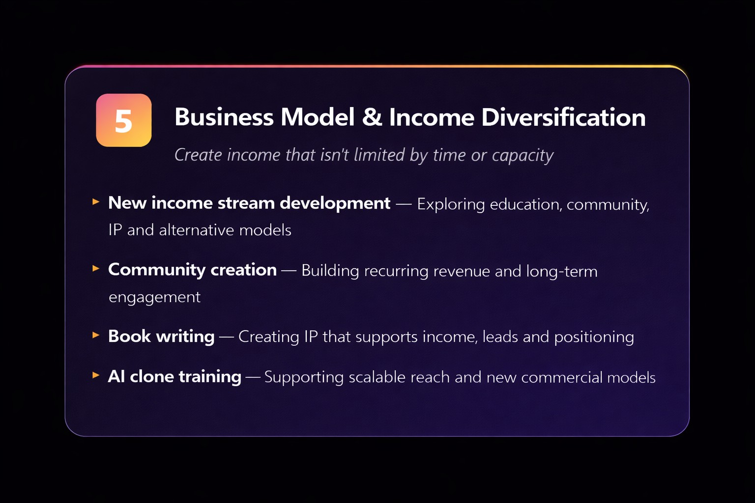 New Markets, New Models and New Income Streams for Financial Advisers