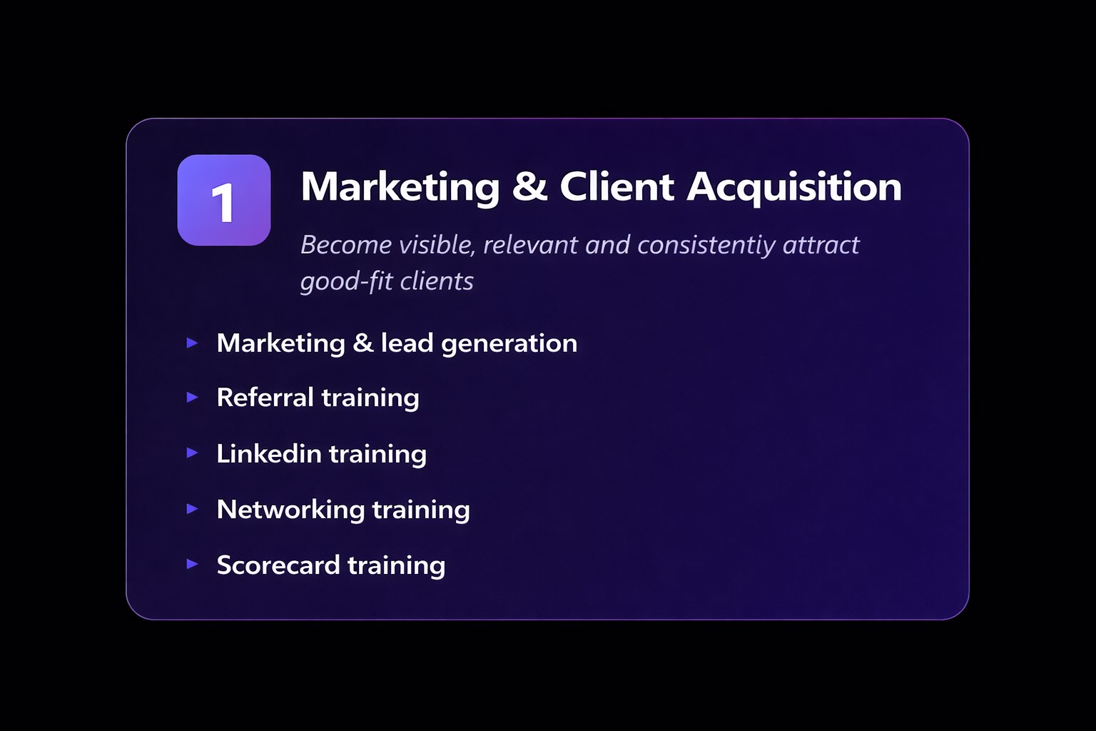 Marketing & Lead Generation for Financial Advisers